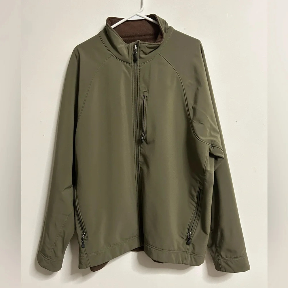 Landway Dark Green Wind Resistant Coat